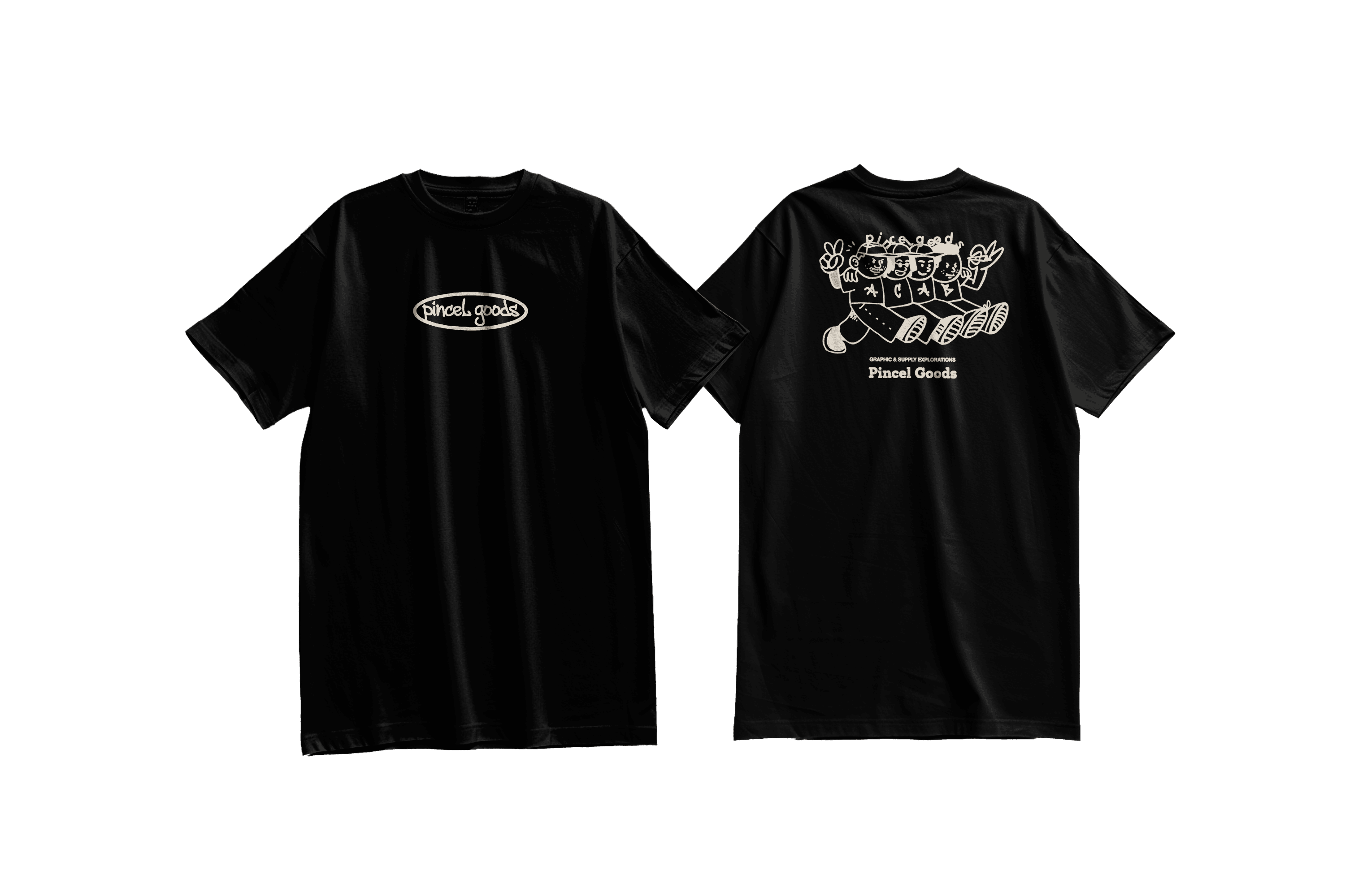 ACAB Crew Dark, vista frontal e traseira